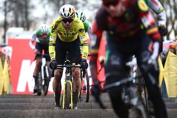 Van Aert, en el Superprestige de Gullegem.