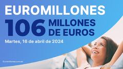 Euromillones: comprobar los resultados del sorteo de hoy, martes 16 de abril
