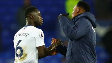 Yerry Mina y Davinson Sánchez
