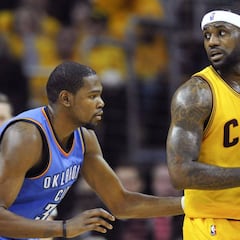 Los Cavaliers trataron de juntar a LeBron James y Kevin Durant