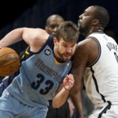 Marc Gasol y Zach Randolph silencian a los Brooklyn Nets