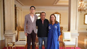 Posesión de Helga Rivas y Daniel Rojas.