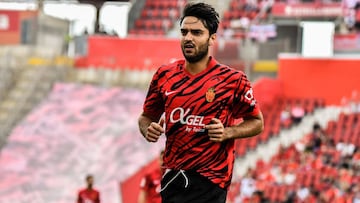 Grenier en una foto de archivo con el Real Mallorca