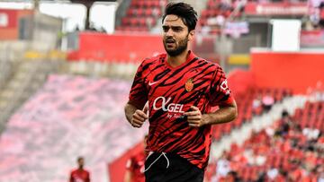 Grenier en una foto de archivo con el Real Mallorca