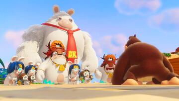 Captura de pantalla - Mario + Rabbids Kingdom Battle: Donkey Kong Adventure (NSW)