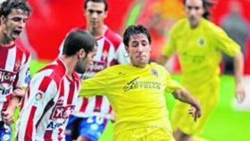 <b>SIN BRILLO. </b>Sporting y Villarreal disputaron un partido muy igualado, pero sin muchas ocasiones de gol.