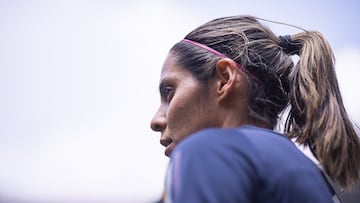 Kenti Robles of Real Madrid during the game America (MEX) vs Real Madrid (SPA), International Friendly of the BBVA MX Womens League, at the Azteca Stadium, on September 03, 2023.
<br><br>
Kenti Robles de Real Madrid durante el partido America (MEX) vs Real Madrid (ESP), Amistoso Internacional de la Liga BBVA MX Femenil, en el Estadio Azteca, el 03 de Septiembre de 2023.
