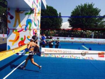 La triatleta chilena se quedó con la medalla de oro tras lograr un tiempo de 1:57:18. De paso, se clasificó a los Juegos Olímpicos de Río de Janeiro 2016.