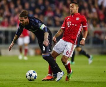 Thiago and Sergio Ramos.