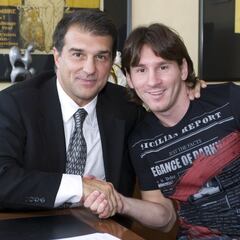Joan Laporta: "La continuidad de Leo Messi es prioritaria"