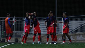 El 'fair play' de Giuliano Simeone le vale una ovación en Vallecas