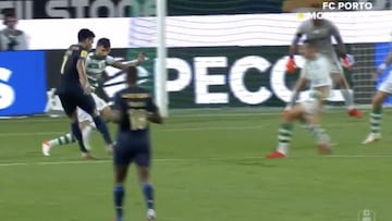 Luis Díaz y un golazo ante el Sporting