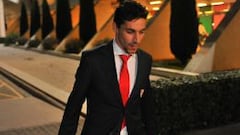 Navas a su llegada a Mallorca