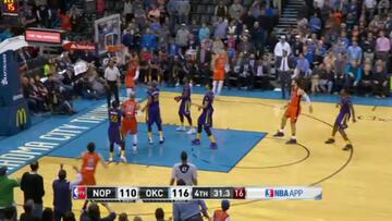 Resumen del Oklahoma City Thunder - New Orleans Pelicans