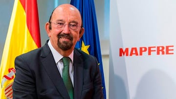 El presidente de la Real Federación Española de Tenis Miguel Díaz.