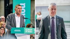 ¿Por qué Iñigo Urkullu y Arnaldo Otegi no se han presentado a las elecciones al País Vasco con PNV y Bildu?