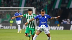 Nacional 1 - 3 Millonarios: Resultado, resumen y goles
