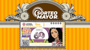 Descubre los resultados del Sorteo Mayor 3999 que realizó la Lotería Nacional hoy martes 27 de enero del 2026.