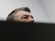 VALENCIA, 06/10/2025.-Ron Gourlay, CEO del Valencia CF, este lunes durante la rueda de prensa en el Media Center de la Ciutat Esportiva de Paterna.-EFE/ Kai Forsterling