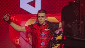 El peleador ruso Aleksandr Sineschuk.