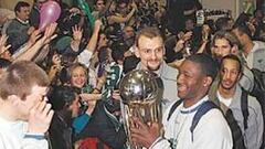 Recibimiento de película a los héroes de la Copa