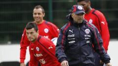 Sampaoli: "Con el caso Vidal me acordé de Maradona en el '94"