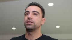 Xavi Hernández acaba la final de la Qatar Cup expulsado