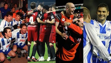 El Mirandés y otros modestos que se colaron en semifinales de Copa del Rey