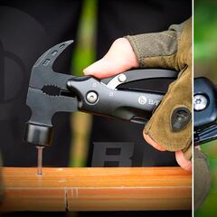 El martillo multifunción con 12 herramientas para cualquier trabajo