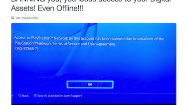 Este jugador se llama Jihad y Sony lo ha baneado permanentemente por ello