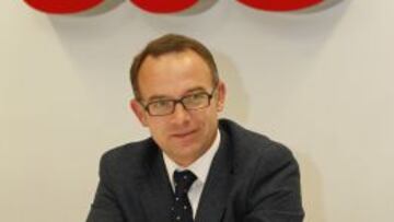 El presidente del Zaragoza Christian Lapetra.