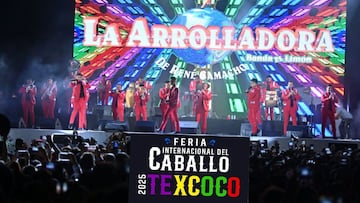 La Arrolladora Banda El Limón se presentará en Feria del Caballo Texcoco 2025 el próximo miércoles 16 de abril; conoce todos los detalles.