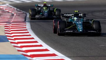 Fernando Alonso (Aston Martin AMR23). Sakhir, Bahr¨¦in. F1 2023.