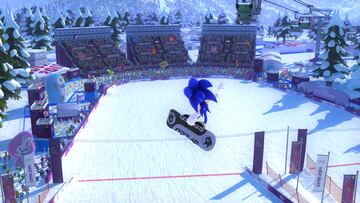 Captura de pantalla - Mario &amp; Sonic en los Juegos Olímpicos de Invierno - Sochi 2014 (WiiU)