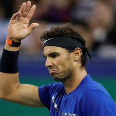 Nadal: "No sé si jugaré en París y Basilea, tengo que pensarlo"