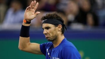 Nadal: "No sé si jugaré en París y Basilea, tengo que pensarlo"