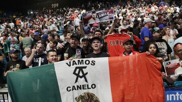 El color del pesaje para la Canelo-GGG en Las Vegas