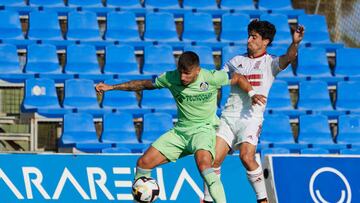 Portu ya marca para el Getafe