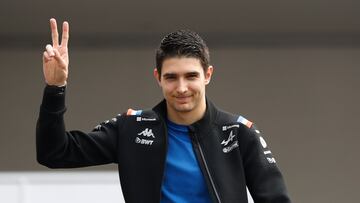 MEXICO CITY, MEXICO - OCTOBER 27: Esteban Ocon of France and Alpine F1 walks in the Paddock during previews ahead of the F1 Grand Prix of Mexico at Autodromo Hermanos Rodriguez on October 27, 2022 in Mexico City, Mexico. (Photo by Jared C. Tilton/Getty Images)