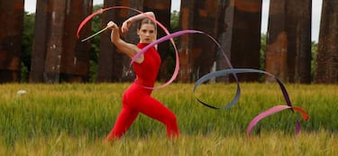 Hannah Martin, entrenamiento en el viaducto de Ouse Valley