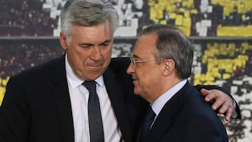 Ancelotti takes dig at Florentino's understanding of football