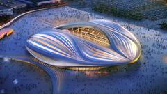 Estadio Al Wakrah, con capacidad para 40.000 espectadores. 