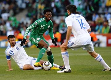 Haruna, una de las jóvenes estrellas de la selección nigeriana y candidato a ser elegido Mejor Jugador Joven del Mundial, recorrió 10.176 metros en el encuentro que enfrentó a su selección frente a Grecia. Era el jugador que más distancia había cubierto en un partido de la primera fase, pero su esfuerzo fue baldío: los africanos perdieron ante los helenos...