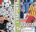 Messi y el tuit de Piqué, en las portadas catalanas