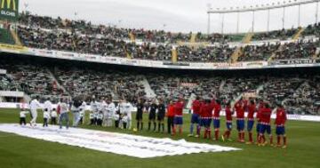 Las imágenes del Elche-Atlético