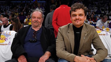 After being out of the public eye prior to the Lakers playoff run, Nicholson was once again spotted at the Crypto.com Arena.