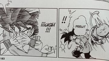 Goku vs Nekomajin Z por Akira Toriyama