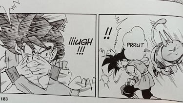 Goku vs Nekomajin Z por Akira Toriyama
