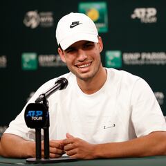 Alcaraz avisa en Indian Wells: “Ahora ya estoy preparado”