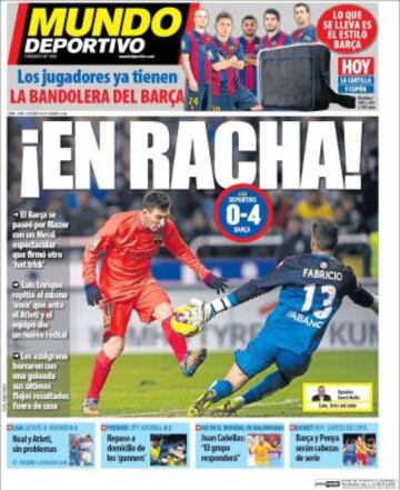 Portadas de la prensa deportiva